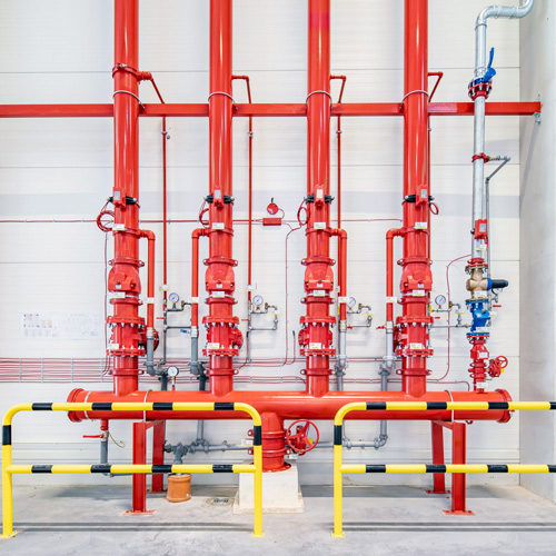 moderne Sprinkleranlagen
