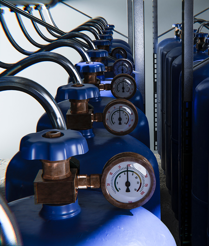 Gasinstallationsangebot