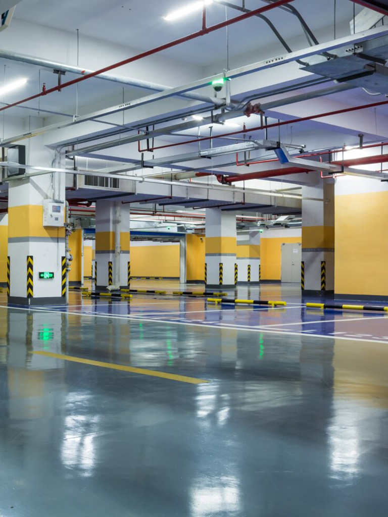 Brandschutzgaragenhallen