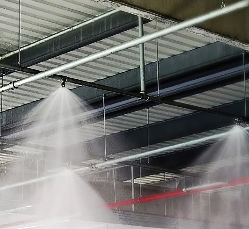 Niederdruck-Wassernebelsysteme