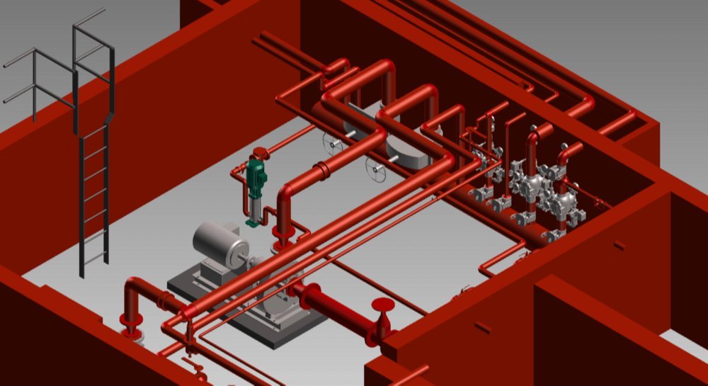 Ecological fire protection system