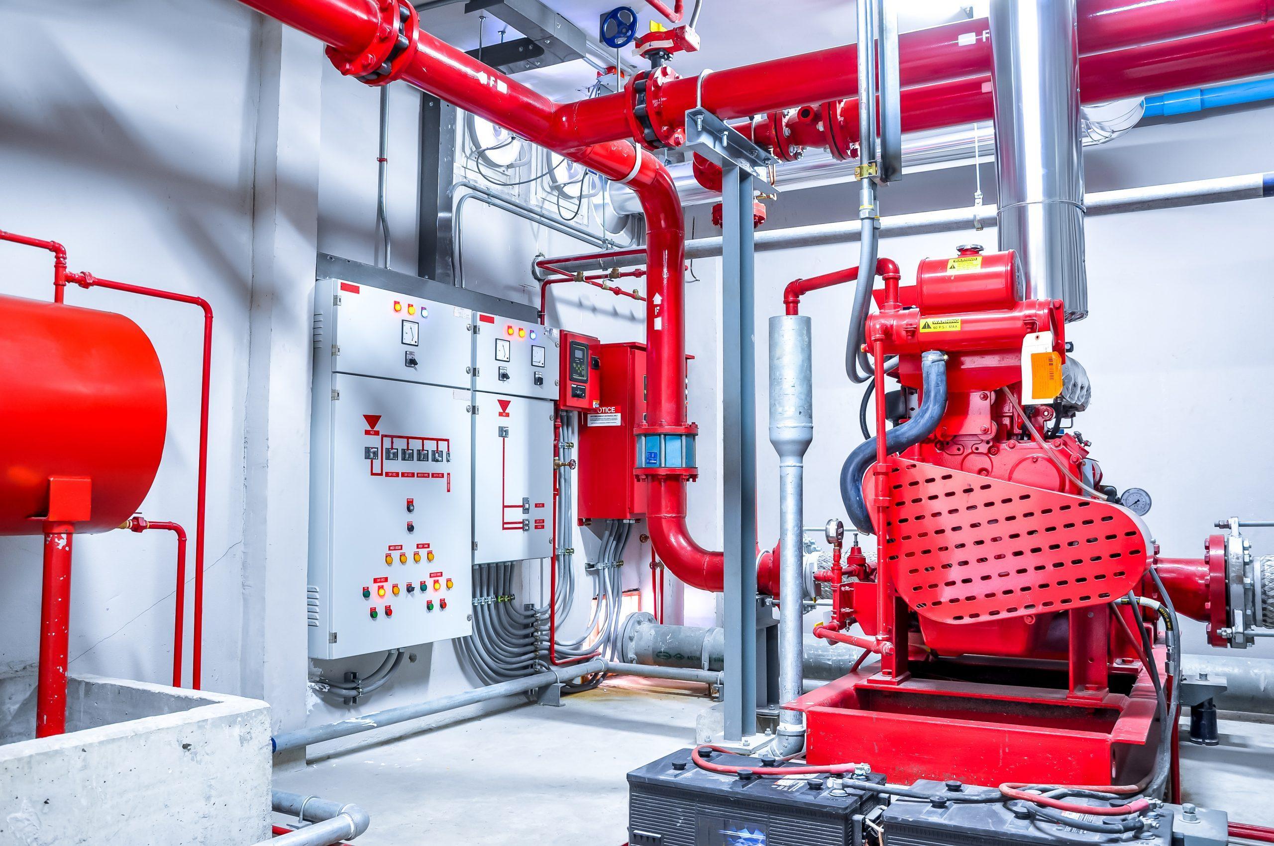 Effizienz des Brandschutzsystems
